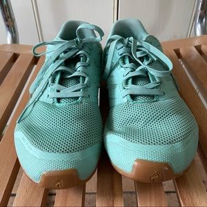 Inov-8 Women's Shoes in Mint Green and Gum
